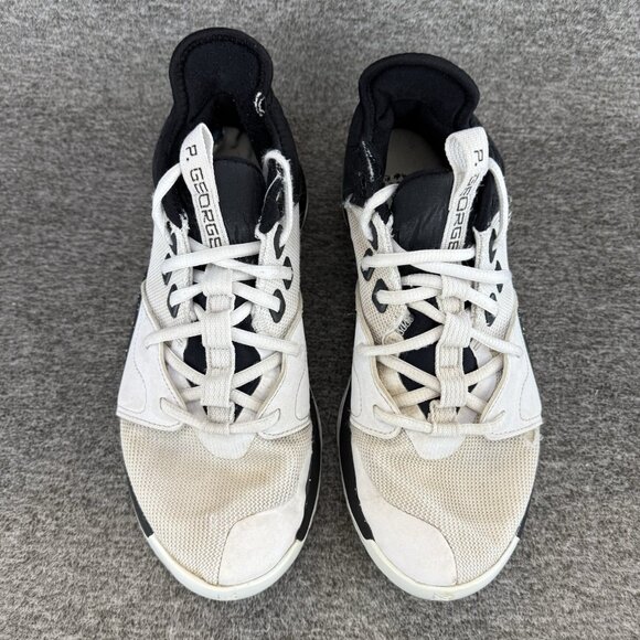 ✅NIKE Paul George 3 Basketball Shoes Mens 8 PG3 Sneaker Black/White CN9512-108 - Picture 6 of 11